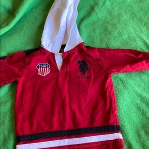 Toddler boys Polo hoodie